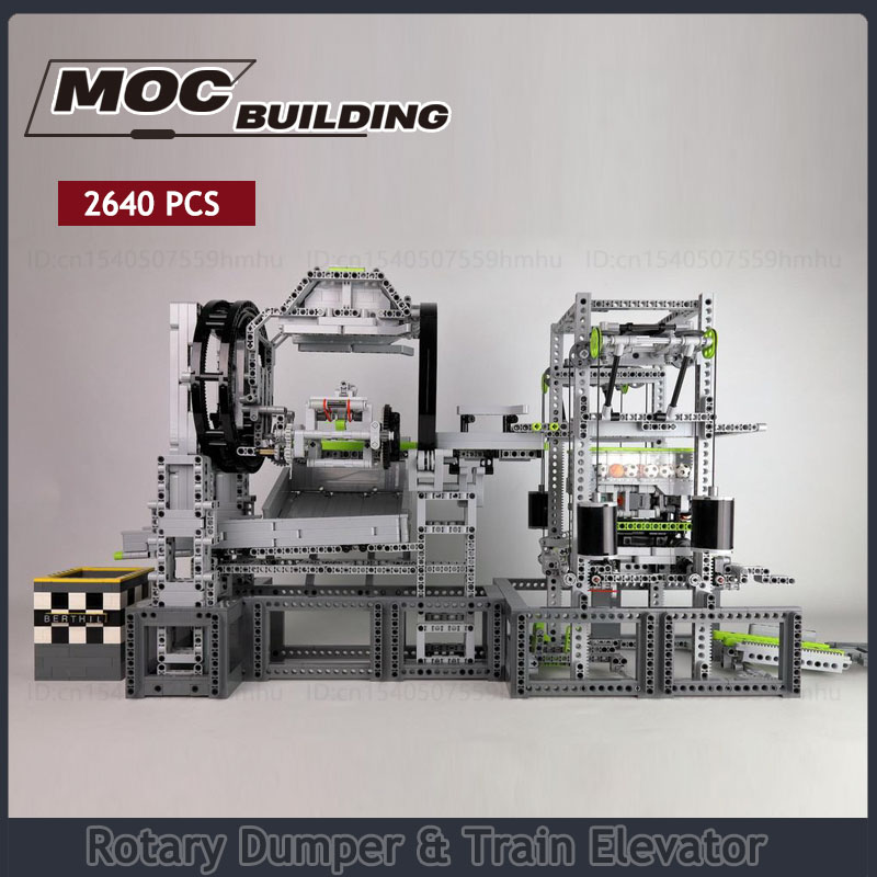 Coin Pusher Machine - GBC MOC Rotary Dumper And Train