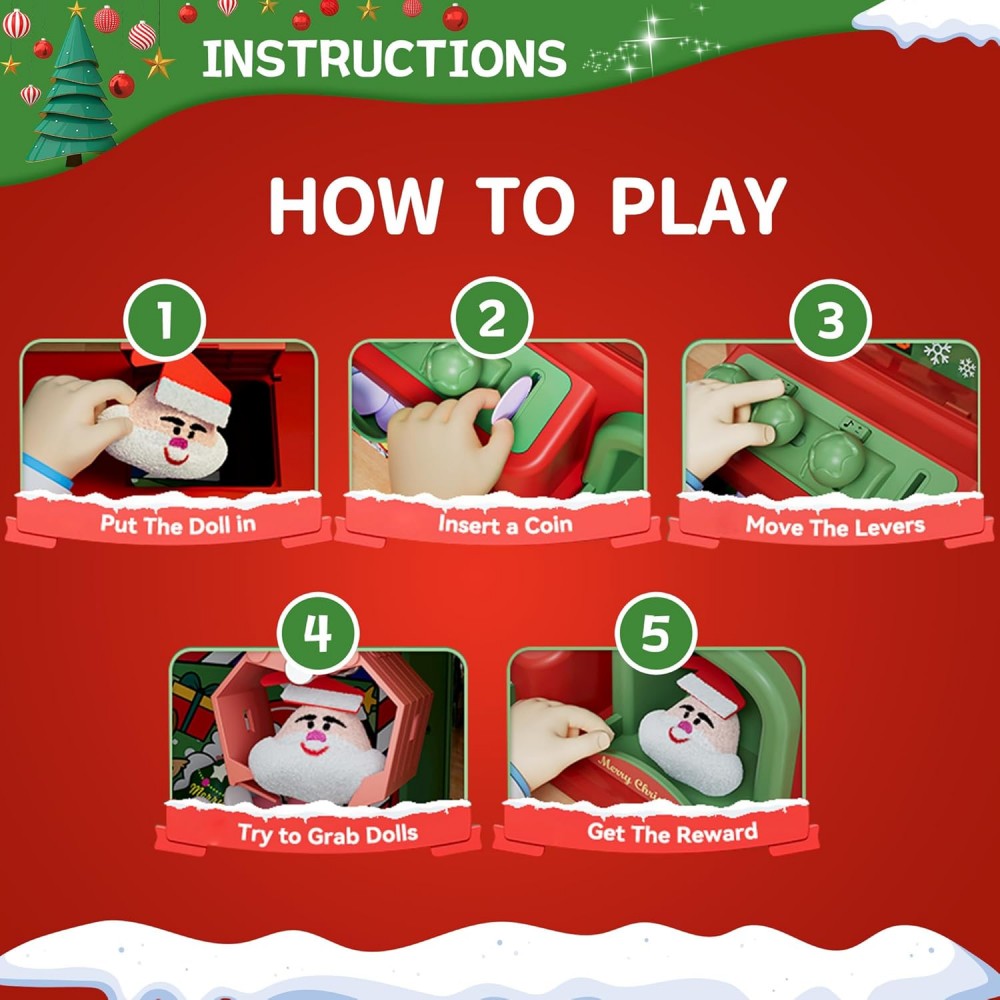 Christmas Claw Machine For Kid - مراجعة Vending Arcade Games وسعره