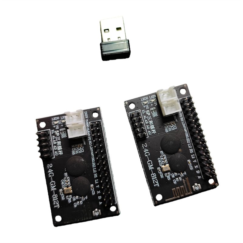 A99E-2.4G Wireless 2 Players F - مراجعة Joystick Arcade Parts وسعره