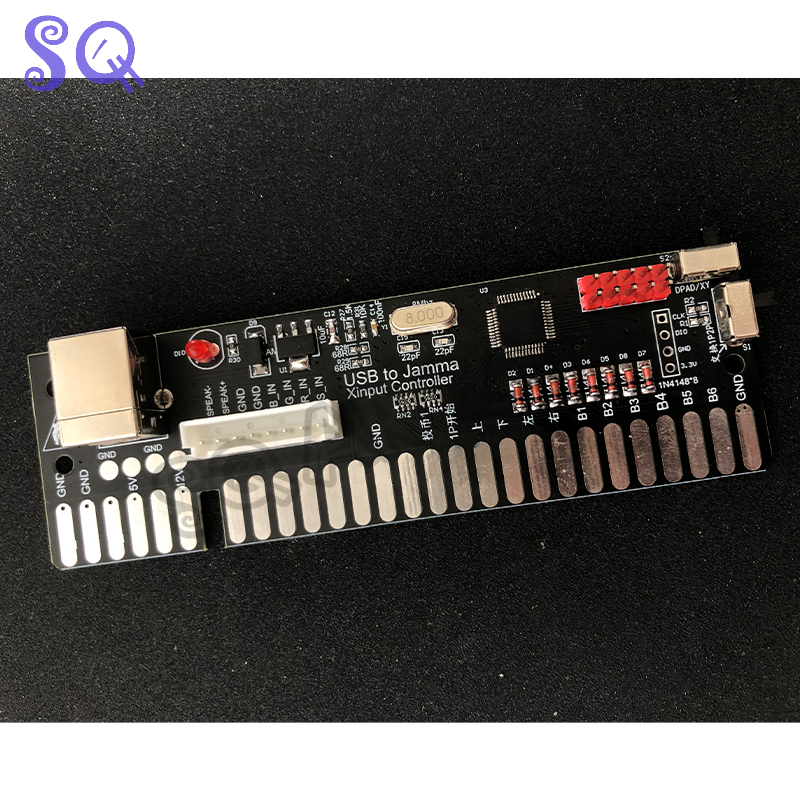 USB to Jamma Xinput Controller - مراجعة Coin Acceptor Selector وسعره