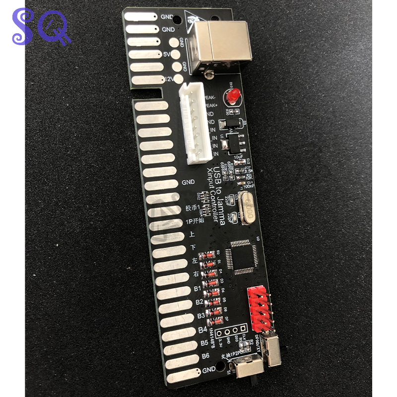 USB to Jamma Xinput Controller - مراجعة Coin Acceptor Selector وسعره