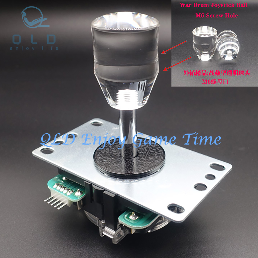 2PCS Arcade Stick War Drum Sha - مراجعة Joystick Arcade Parts وسعره