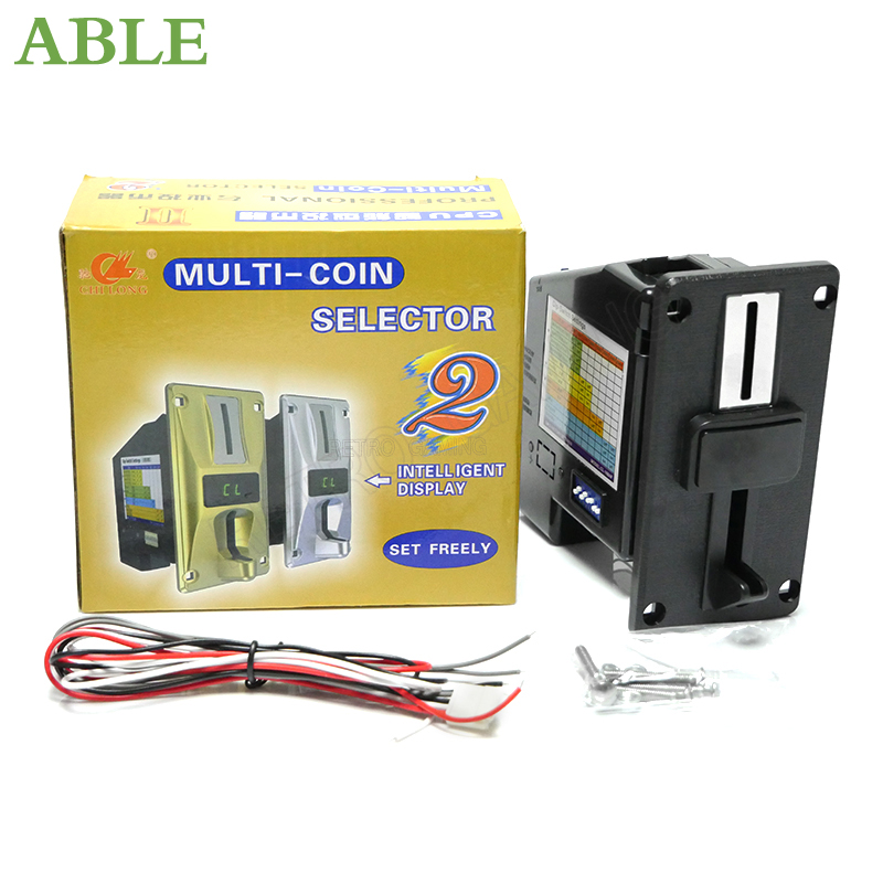Multi Coin Acceptors Selector  - مراجعة Arcade Game Vending Machine وسعره