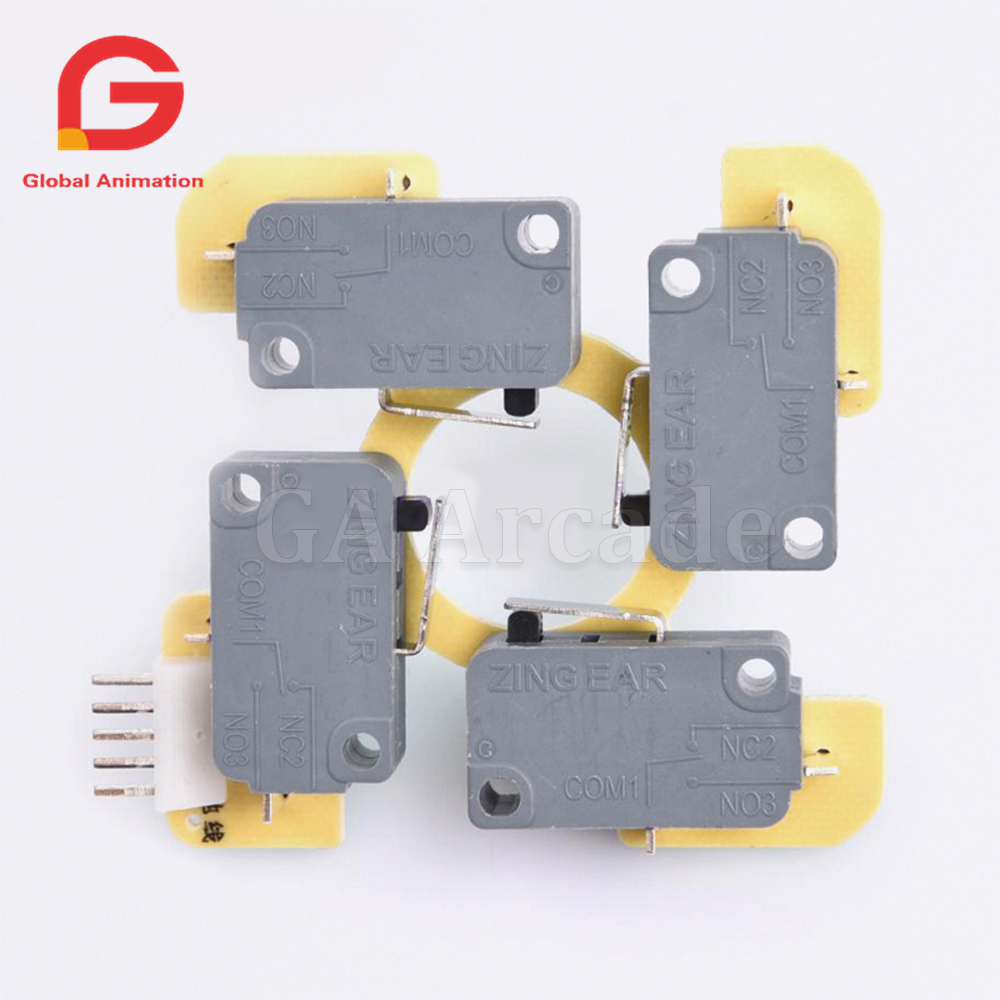 Micro Switch 5 Pin Joystick Pa - مراجعة Joystick Arcade Parts وسعره