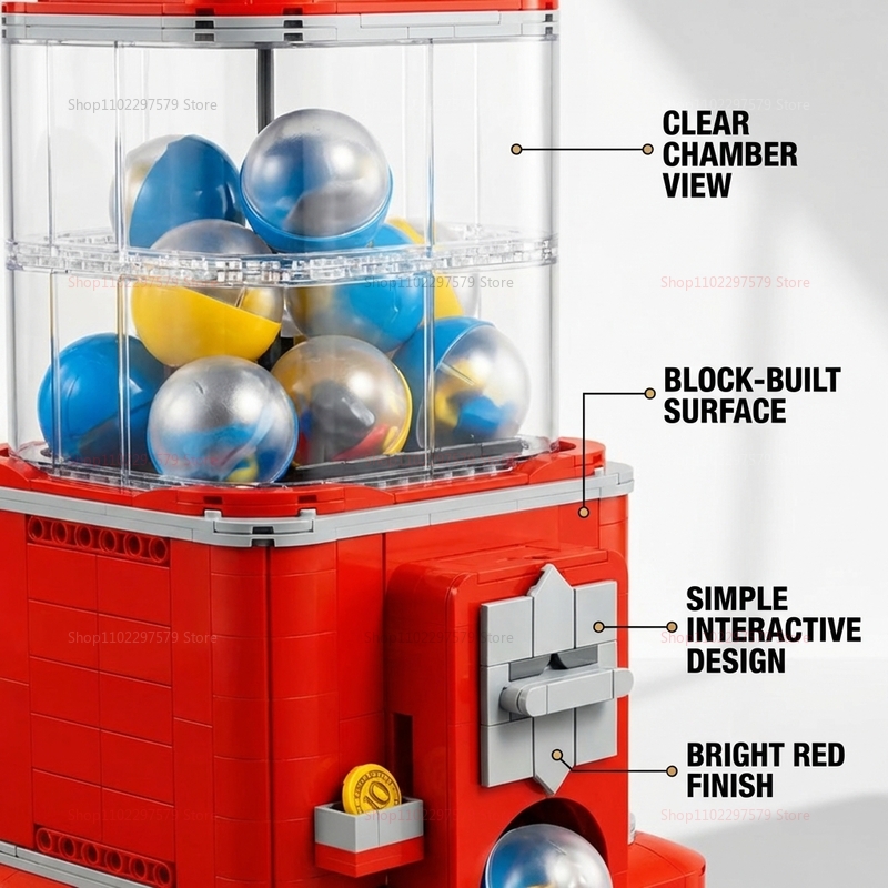 1343 PCS Vending Machine Build - مراجعة Vending Arcade Games وسعره