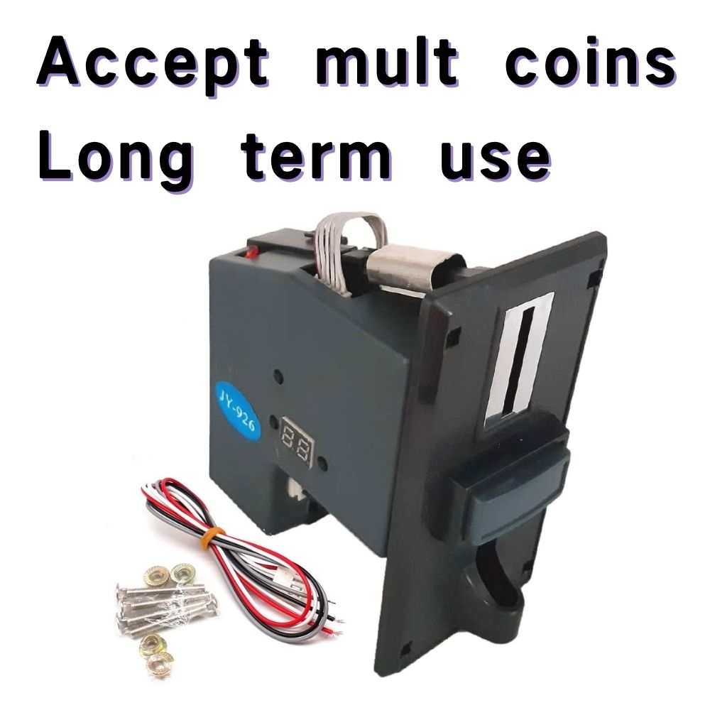 Multi Coin Acceptor with Plast - مراجعة Coin Acceptor Selector وسعره