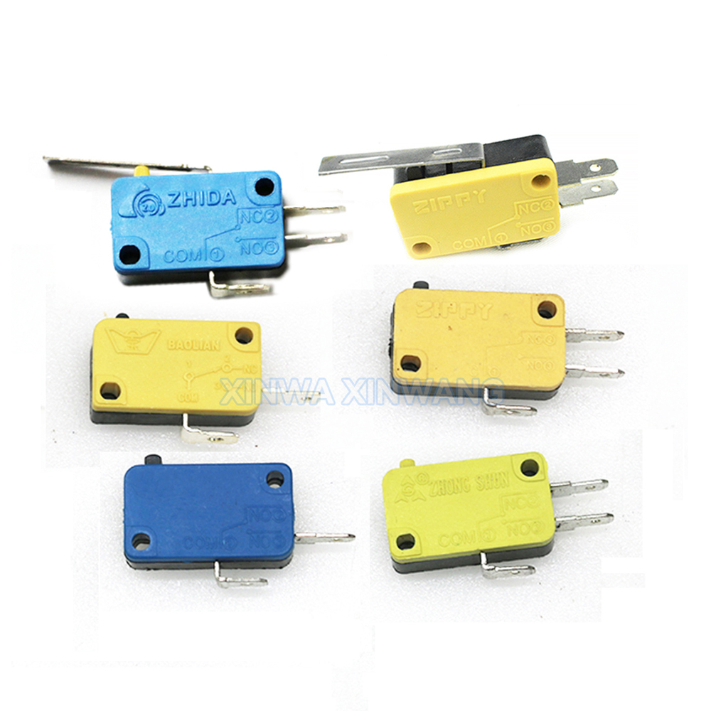 10pcs Self Reset Micro Switch  - مراجعة Coin Acceptor Selector وسعره