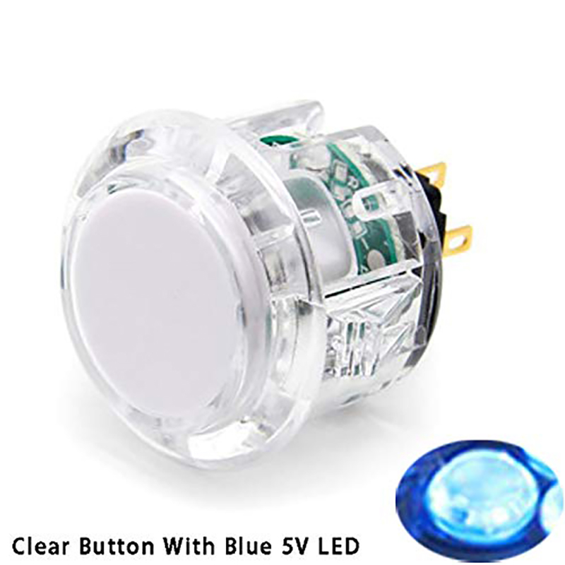 QANBA 30mm LED Arcade Buttons  - مراجعة Joystick Arcade Parts وسعره