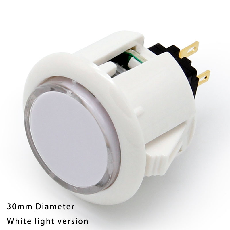 QANBA 30mm LED Arcade Buttons  - مراجعة Joystick Arcade Parts وسعره