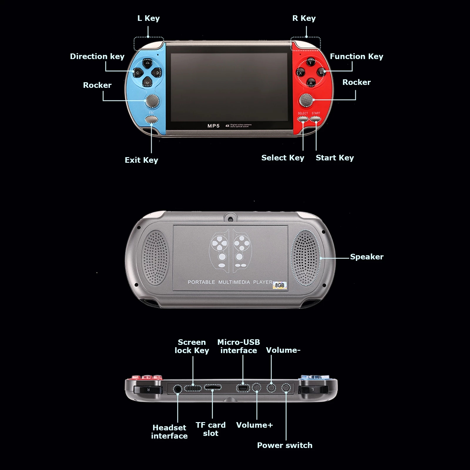 Hand Game Console Arcade Playe - مراجعة Arcade Vibes وسعره