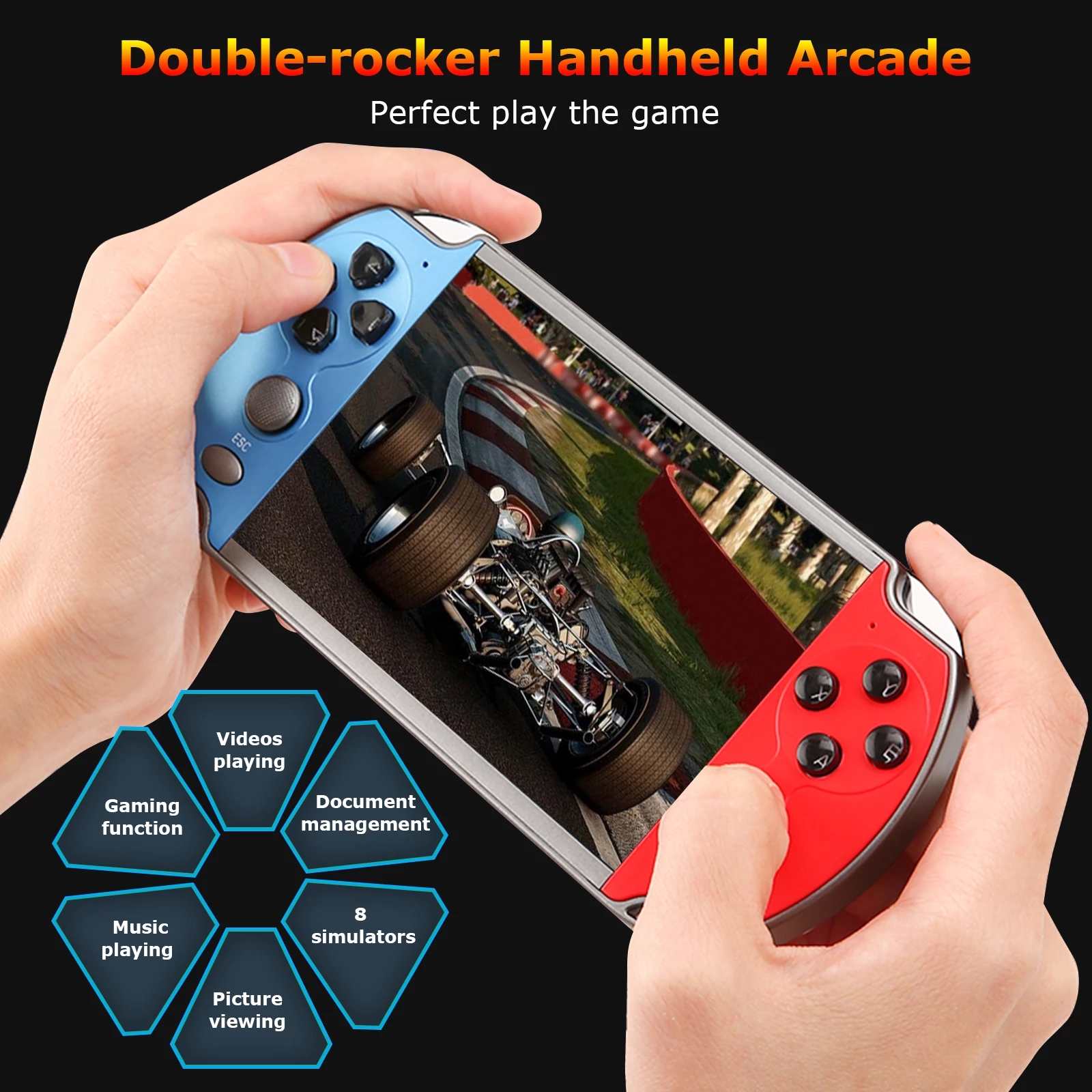Hand Game Console Arcade Playe - مراجعة Arcade Vibes وسعره