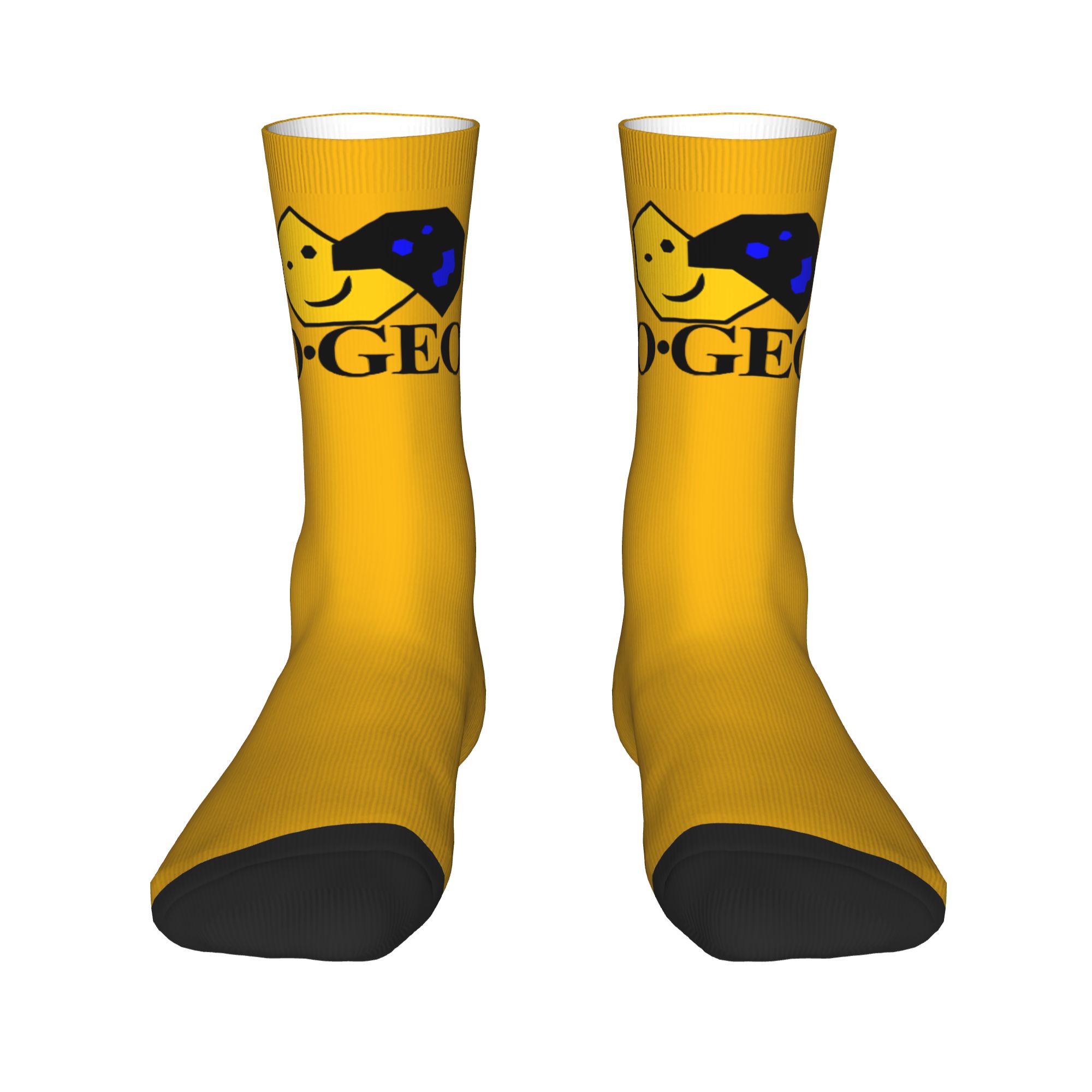 Custom Cool Neo Geo Logo Socks - مراجعة Arcade No وسعره