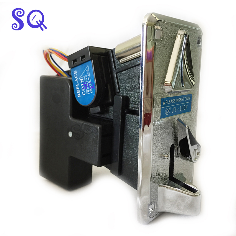 1pcs Coin Accepter JY-100F CPU - مراجعة Coin Acceptor Selector وسعره