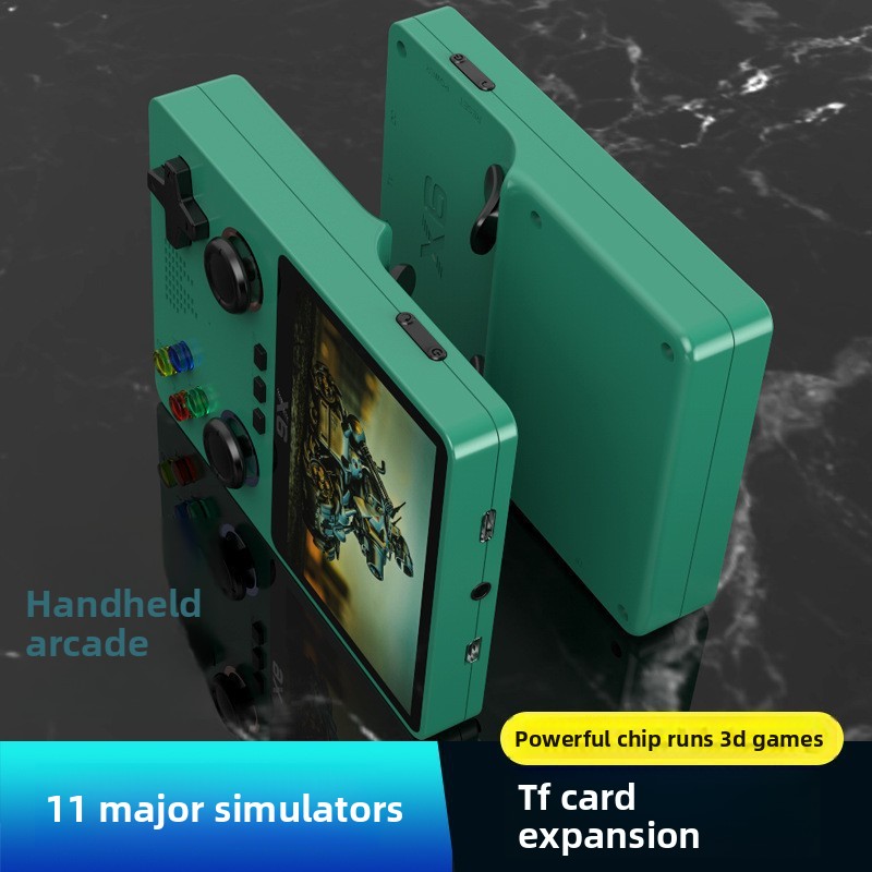 X6 game console handheld emula - مراجعة Joystick Arcade Parts وسعره