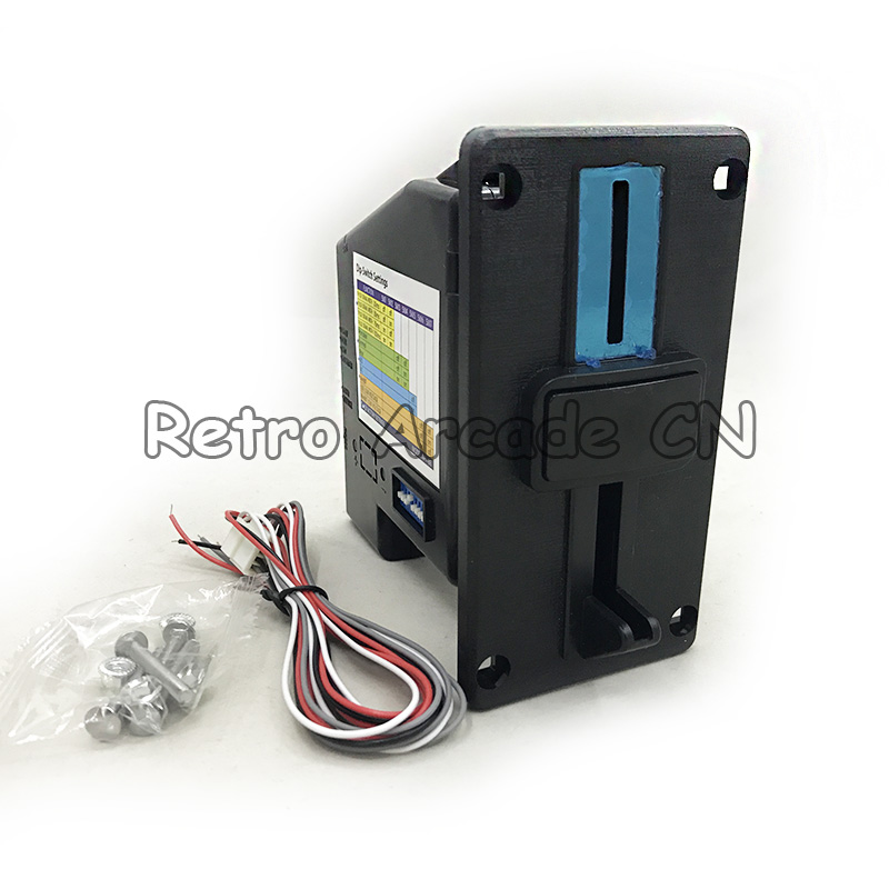CL LED Logo Multi Coin Accepto - مراجعة Arcade Game Vending Machine وسعره
