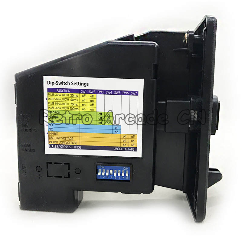 CL LED Logo Multi Coin Accepto - مراجعة Arcade Game Vending Machine وسعره