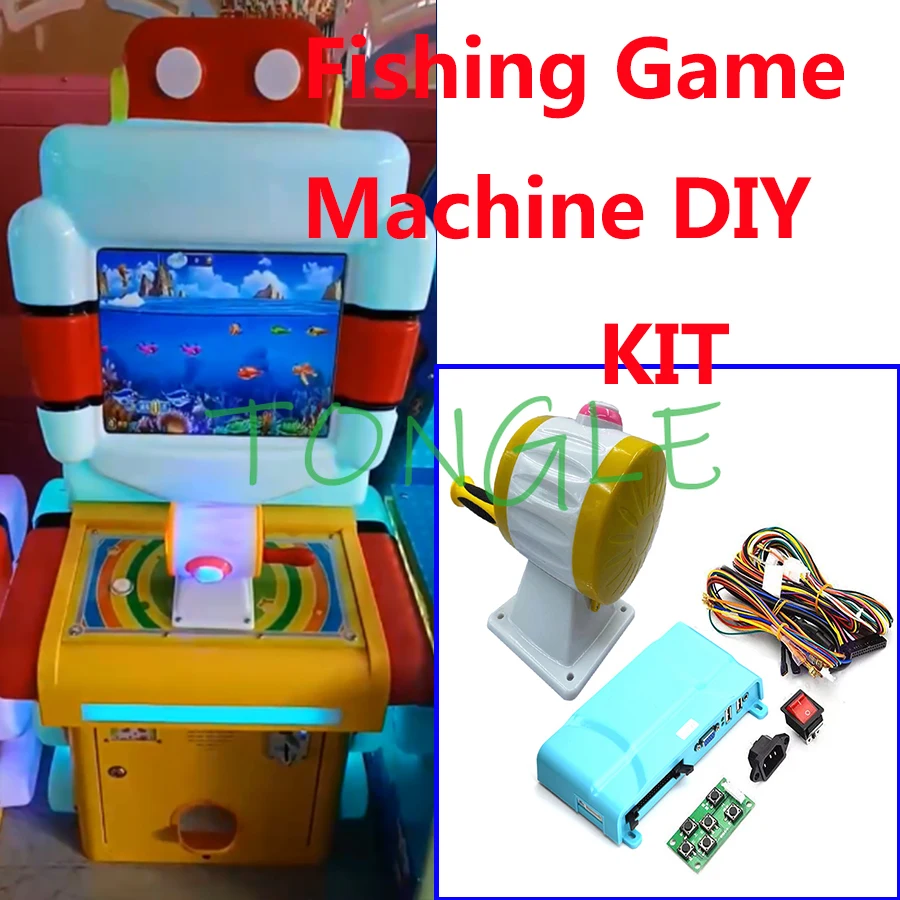Arcade Fishing Game DIY Kit, P - مراجعة Joystick Arcade Parts وسعره