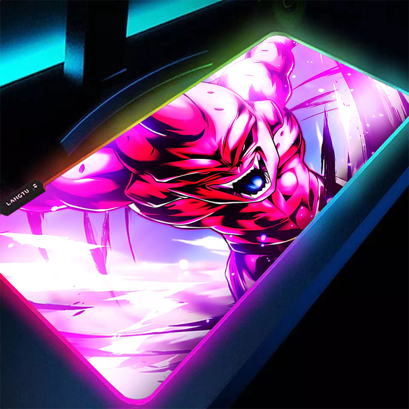 RGB Mouse Pad 90x40cm DBZ Drag - مراجعة Arcade No وسعره