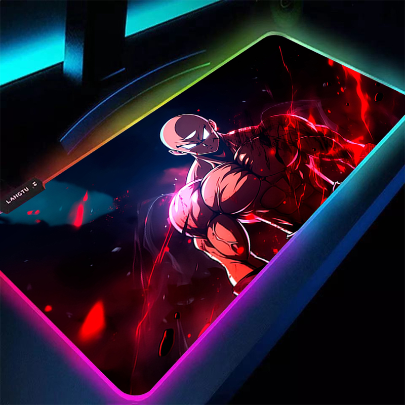 RGB Mouse Pad 90x40cm DBZ Drag - مراجعة Arcade No وسعره